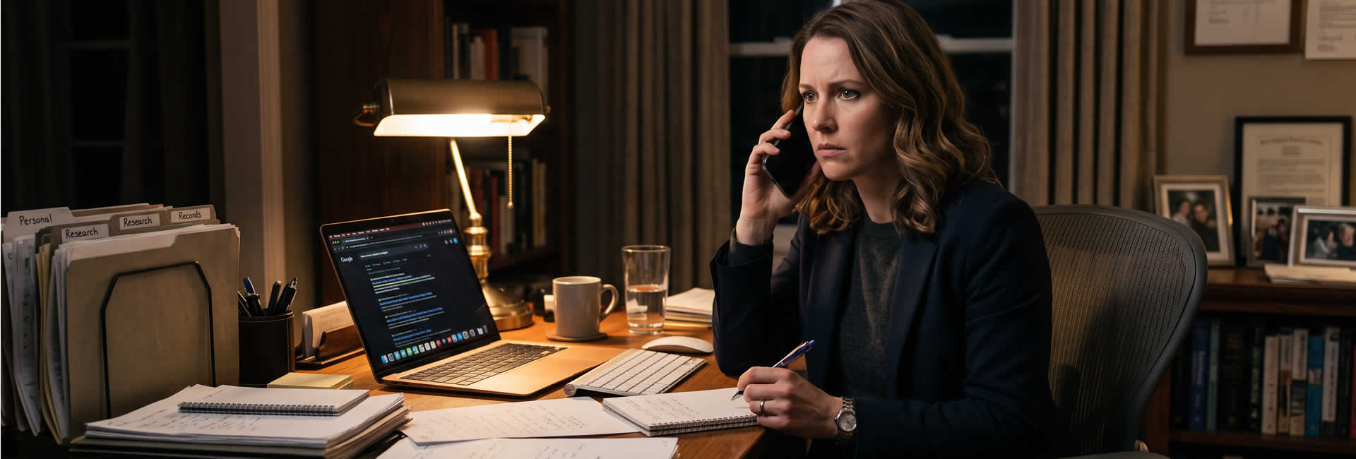 Preparing to call a Private Investigator
